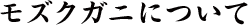 モクズガニについて